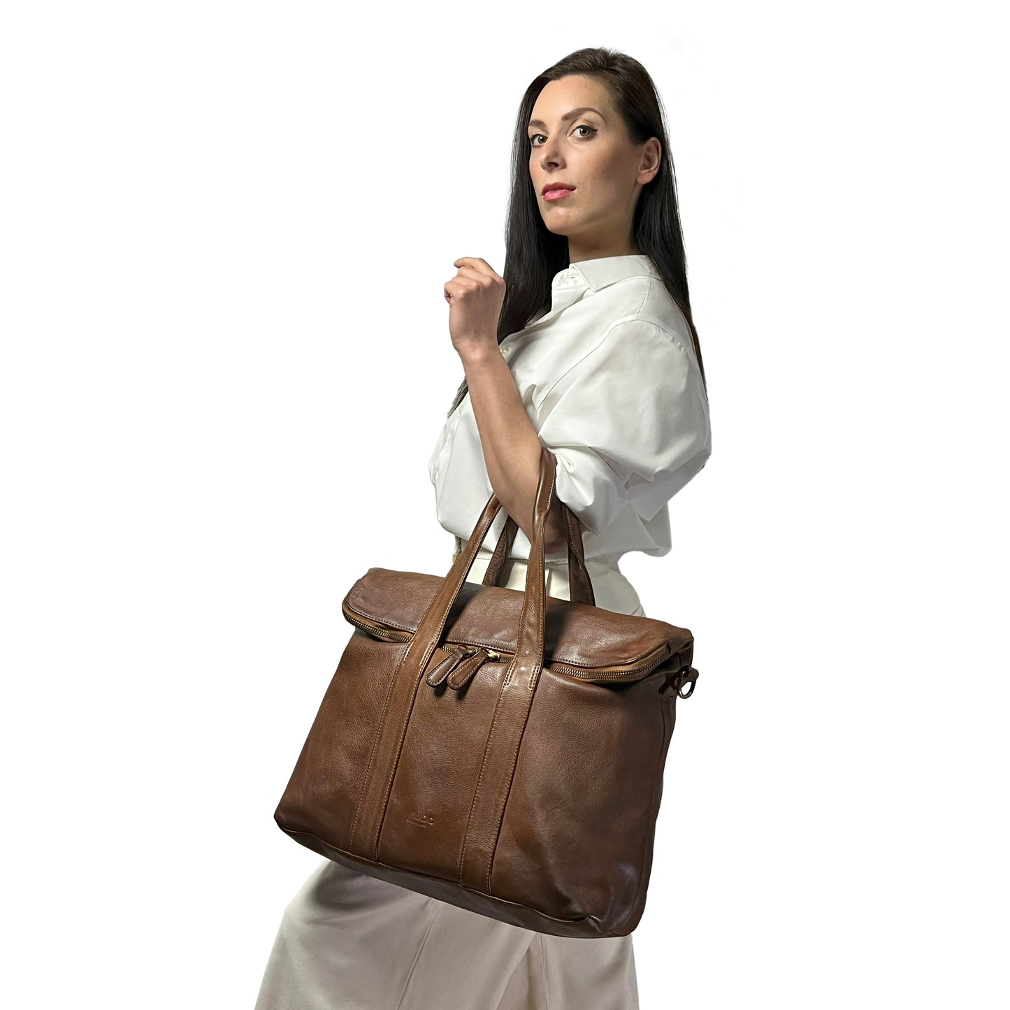 Iter – Journey Handbag (Cognac)