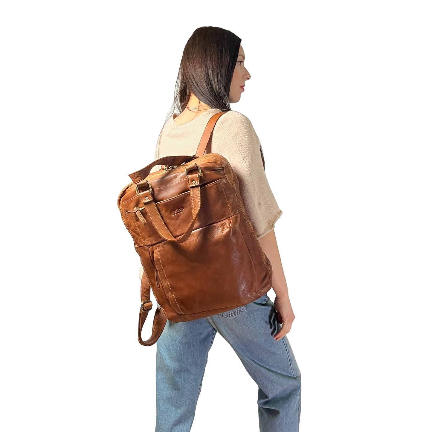 Navigatio – Voyage Backpack (Cognac)