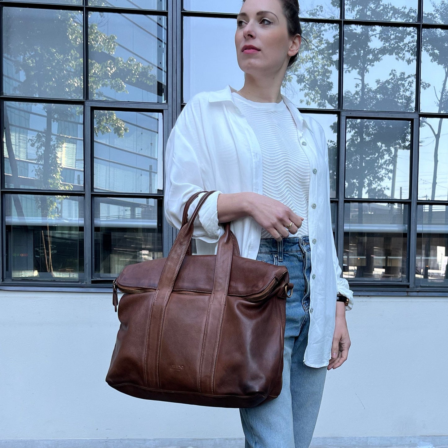 Iter – Journey Handbag (Cognac)